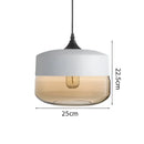 GobekUsa LED Glass Pendant Lamp: Modern Nordic Hanging Light for Kitchen, Bedroom, Hotel & Restaurant decor.