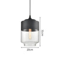 GobekUsa LED Glass Pendant Lamp: Modern Nordic Hanging Light for Kitchen, Bedroom, Hotel & Restaurant decor.