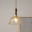 GobekUsa LED Glass Pendant Light Chandelier for Modern Living Dining Room
