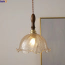 GobekUsa LED Glass Pendant Light Chandelier for Modern Living Dining Room