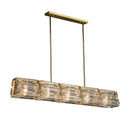 GobekUsa LED Glass Pendant Light Dimmable Chandelier Kitchen Island Decor