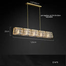 GobekUsa LED Glass Pendant Light Dimmable Chandelier Kitchen Island Decor