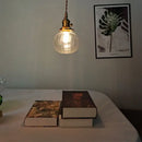 GobekUsa LED Glass Pendant Light Fixture for Study Restaurant Kitchen Stair Hanglampen