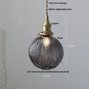 GobekUsa LED Glass Pendant Light Fixture for Study Restaurant Kitchen Stair Hanglampen