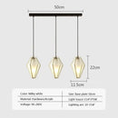 GobekUsa LED Glass Pendant Light for Home, Cafe, Bar | Modern Designer Art Lamps