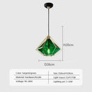 GobekUsa LED Glass Pendant Light for Home, Cafe, Bar | Modern Designer Art Lamps