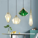 GobekUsa LED Glass Pendant Light for Home, Cafe, Bar | Modern Designer Art Lamps