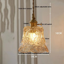 GobekUsa LED Glass Pendant Light - Modern Nordic Kitchen Bedside Hallway Hanging Lamp