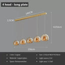 GobekUsa LED Glass Pendant Light: Modern Nordic Luxury Hanging Lamp Fixture