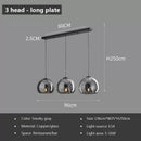 GobekUsa LED Glass Pendant Light: Modern Nordic Luxury Hanging Lamp Fixture