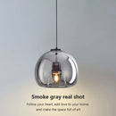 GobekUsa LED Glass Pendant Light: Modern Nordic Luxury Hanging Lamp Fixture