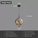 GobekUsa LED Glass Pendant Light: Modern Nordic Luxury Hanging Lamp Fixture