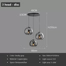 GobekUsa LED Glass Pendant Light: Modern Nordic Luxury Hanging Lamp Fixture