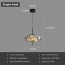 GobekUsa LED Glass Pendant Light: Modern Nordic Luxury Hanging Lamp Fixture