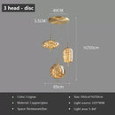 GobekUsa LED Glass Pendant Light: Modern Nordic Luxury Hanging Lamp Fixture