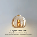 GobekUsa LED Glass Pendant Light: Modern Nordic Luxury Hanging Lamp Fixture