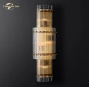 GobekUsa LED Glass San Marco Round Wall Lamp for Living Room Bedroom Bathroom Decor