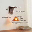 GobekUsa LED Glass Sconce Wall Lamp Nordic Stair Light Fixtures