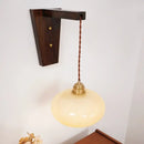 GobekUsa LED Glass Sconce Wall Lamp Nordic Stair Light Fixtures