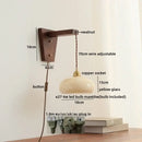 GobekUsa LED Glass Sconce Wall Lamp Nordic Stair Light Fixtures