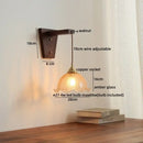 GobekUsa LED Glass Sconce Wall Lamp Nordic Stair Light Fixtures