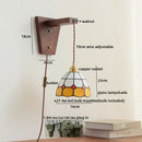 GobekUsa LED Glass Sconce Wall Lamp Nordic Stair Light Fixtures