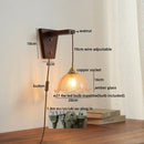 GobekUsa LED Glass Sconce Wall Lamp Nordic Stair Light Fixtures