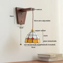 GobekUsa LED Glass Sconce Wall Lamp Nordic Stair Light Fixtures
