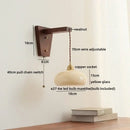 GobekUsa LED Glass Sconce Wall Lamp Nordic Stair Light Fixtures
