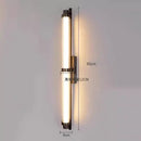 GobekUsa LED Glass Wall Lamp for Living Room Bedroom Café Restaurant, Minimalist Postmodern Design