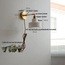 GobekUsa LED Glass Wall Light Fixture Up Down Rotate Modern Living Room Bar
