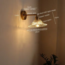 GobekUsa LED Glass Wall Lights Modern Decor for Bedroom Living Room Bar Balcony.