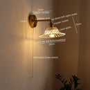 GobekUsa LED Glass Wall Lights Modern Decor for Bedroom Living Room Bar Balcony.