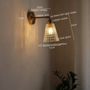 GobekUsa LED Glass Wall Lights Modern Decor for Bedroom Living Room Bar Balcony.