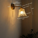 GobekUsa LED Glass Wall Lights Modern Decor for Bedroom Living Room Bar Balcony.
