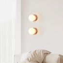 GobekUsa LED Glass Wall Lights with Pull Chain Switch for Restaurant Living Room