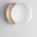 GobekUsa LED Glass Wall Lights with Pull Chain Switch for Restaurant Living Room