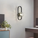 GobekUsa LED Glass Wall Sconce Lamp for Bedroom Living Room Staircase