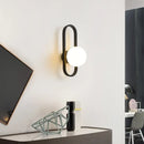 GobekUsa LED Glass Wall Sconce Lamp for Bedroom Living Room Staircase