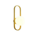 GobekUsa LED Glass Wall Sconce Lamp for Bedroom Living Room Staircase