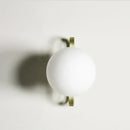 GobekUsa LED Glass Wall Sconce Modern Bathroom Kitchen Light Fixture Simple Home Decor Wall Mounted Hallway Light