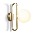 GobekUsa LED Glass Wall Sconce Modern Bathroom Kitchen Light Fixture Simple Home Decor Wall Mounted Hallway Light