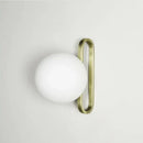 GobekUsa LED Glass Wall Sconce Modern Bathroom Kitchen Light Fixture Simple Home Decor Wall Mounted Hallway Light