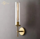 GobekUsa LED Glass Wall Sconce: Modern Knurled Indoor Light for Bedroom, Bathroom, Living Room