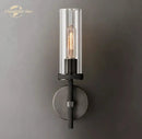GobekUsa LED Glass Wall Sconce: Modern Knurled Indoor Light for Bedroom, Bathroom, Living Room