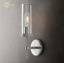 GobekUsa LED Glass Wall Sconce: Modern Knurled Indoor Light for Bedroom, Bathroom, Living Room