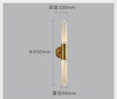 GobekUsa LED Glass Wall Sconces for Home Decor and Lighting in Gold