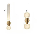 GobekUsa LED Glass Wall Sconces for Home Decor and Lighting in Gold