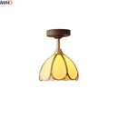 GobekUsa LED Glass Wood Ceiling Lamp for Modern Indoor Lighting and Decoration