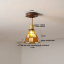 GobekUsa LED Glass Wood Ceiling Lamp for Modern Indoor Lighting and Decoration
